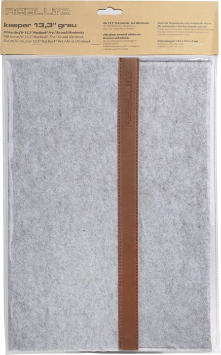 Ultron RealLife keeper 13,3" Notebook-Hülle, grau
