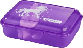 Step by Step Unicorn Lunchbox Aufbewahrungsbehälter 900ml flieder