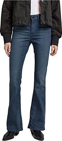 G-Star 3301 Flare Jeans worn in rivulet (Damen)