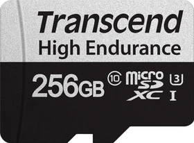 Transcend High Endurance 350V R100/W45 256GB Kit, UHS-I U3, Class 10