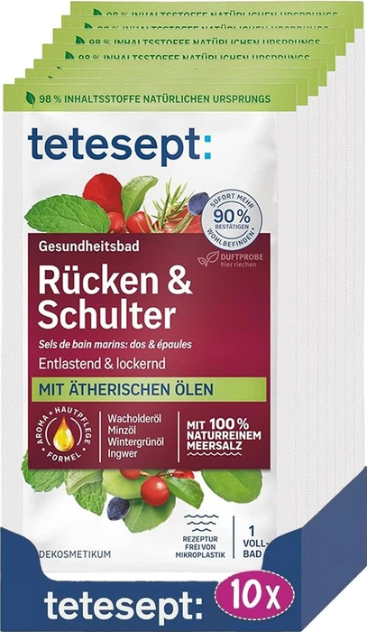 Tetesept Rücken & Schulter Badesalz