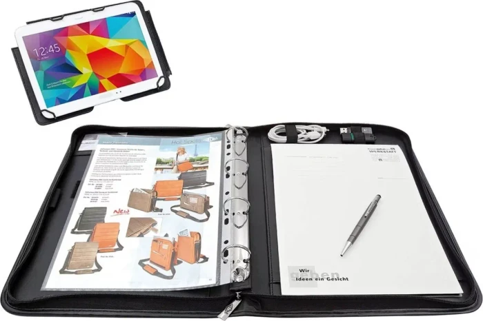 Wedo Tablet-Organizer A4 ELEGANCE, schwarz