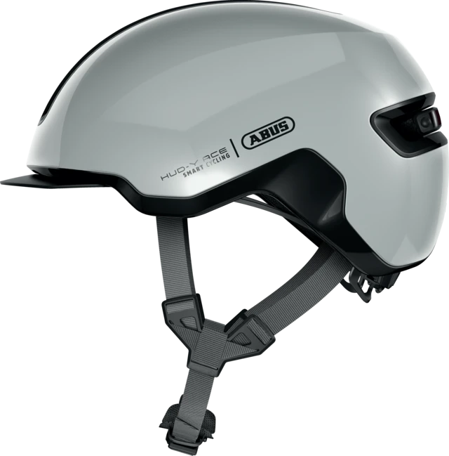 ABUS HUD-Y Helm race grey
