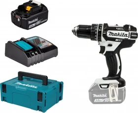 Makita DHP482RT1JW Akku-Schlagbohrschrauber inkl. MAKPAC + Akku 5.0Ah