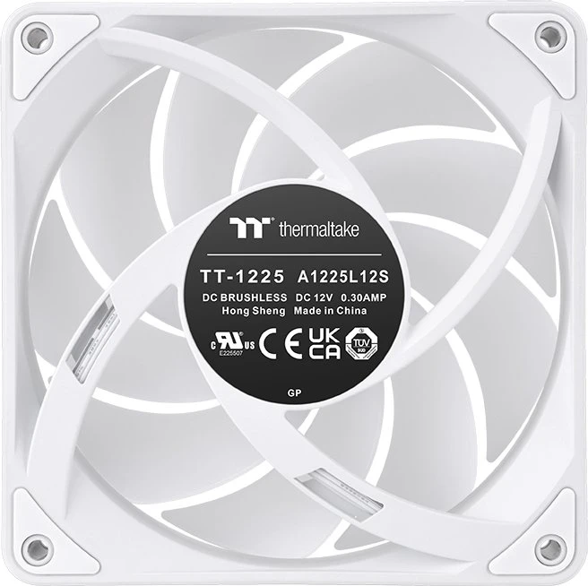 Thermaltake CT120 EX ARGB Sync Snow White, weiß, 120mm, 3er-Pack