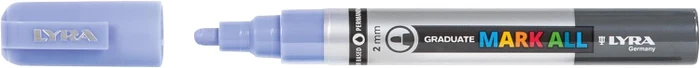 Lyra Graduate Mark All Permanentmarker 2mm sortiert, 6er-Set, Etui