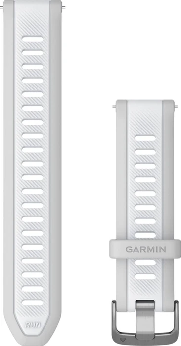 Garmin Schnellwechsel Ersatzarmband 20mm Silikon grey/white stone