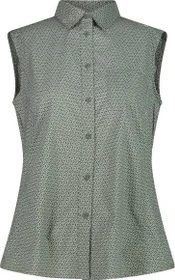CMP Geometrischer-Druck Hemd ärmellos avocado/pistacchio (Damen)