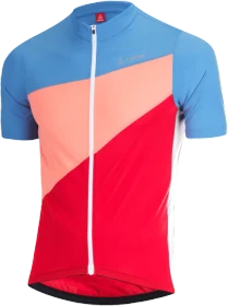 Löffler Lefty Full-Zip Trikot kurzarm bluebird (Herren)