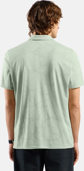 Odlo Ascent Chill-Tec Poloshirt kurzarm ambrosia melange (Herren)