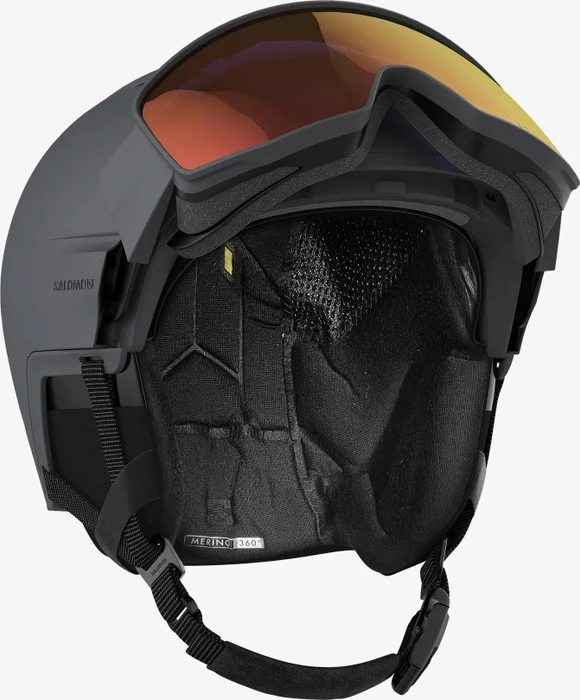 Salomon Driver Prime Sigma Photo MIPS Helm grau