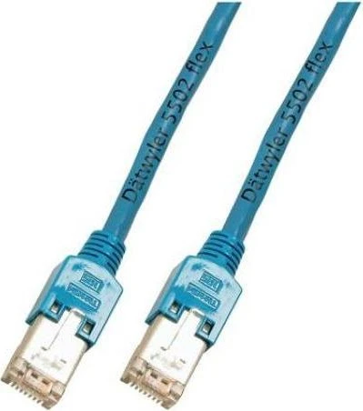 EFB Elektronik TM11 Dätwyler Uninet Patchkabel, Cat5e, S/UTP, RJ-45/RJ-45, 15m, blau