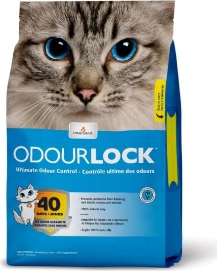 Intersand Odourlock Unscented Katzenstreu 6kg, 6kg