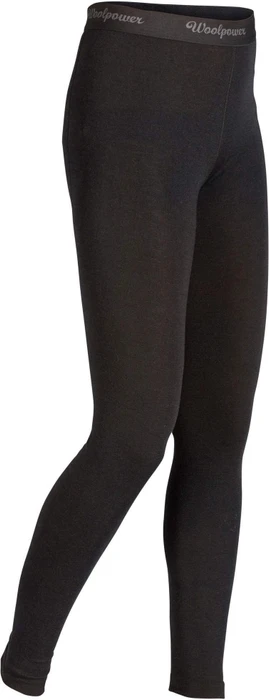 Woolpower Long Johns Lite Hose lang schwarz (Damen)
