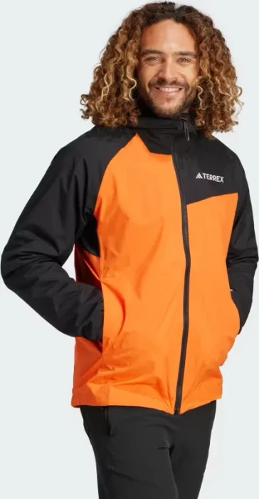 adidas Terrex Multi 2L Rain.RDY Funktionsjacke semi impact orange/black (Herren)