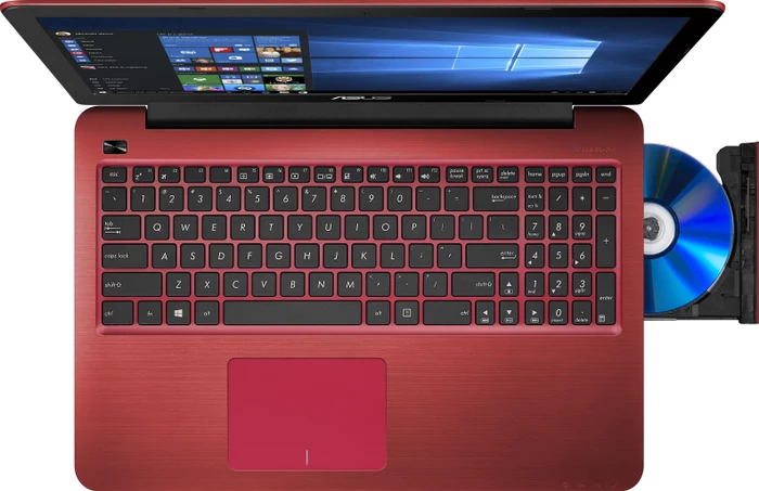 ASUS VivoBook F556UQ-DM1245, Glamour Red, Core i5-7200U, 8GB RAM, 1TB HDD, GeForce 940MX, DE
