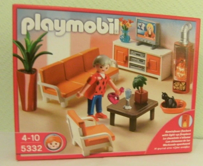playmobil Dollhouse Behagliches Wohnzimmer