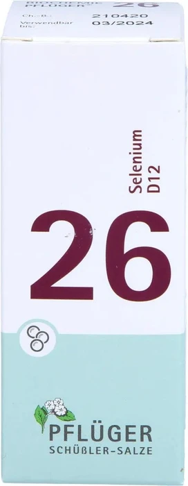 Schüßler-Salze 26 Selenium D6 Globuli, 15g