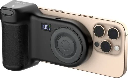 Belkin Stage PowerGrip magnetischer Kamerahalter mit Powerbank anthrazit