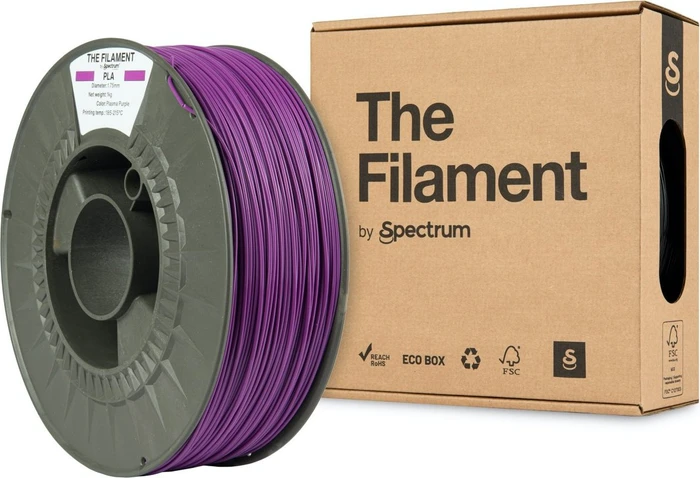 Spectrum The Filament PLA, Plasma Purple, Spule, 1.75mm, 1.00kg
