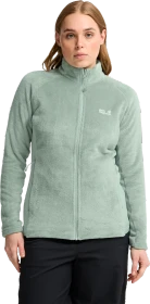 Jack Wolfskin Rotwand Full-Zip Fleece Jacke green zinnia (Damen)