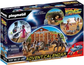 playmobil Weihnachten - Adventskalender Back to the Future Part III
