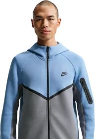 Nike Tech Fleece Windrunner Hoodie work blue/cool grey/black (Herren)