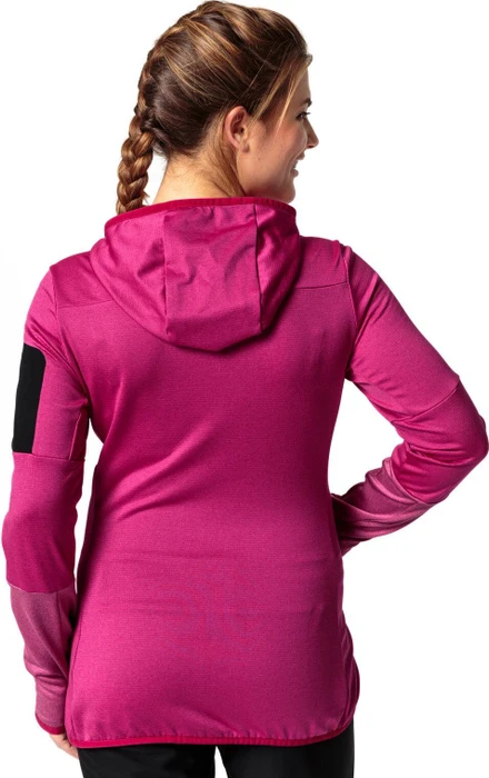 Vaude Monviso Fleece Hooded Funktionsjacke rich pink (Damen)