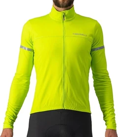 Castelli Fondo 2 Trikot langarm electric lime/silver reflex (Herren)