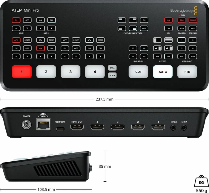 Blackmagic Design ATEM Mini Pro