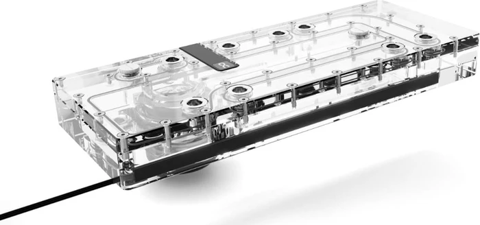 Alphacool Core Distro Plate O11 Dynamic Evo/XL mit VPP Apex Pumpe, Verteilerplatte mit Pumpe