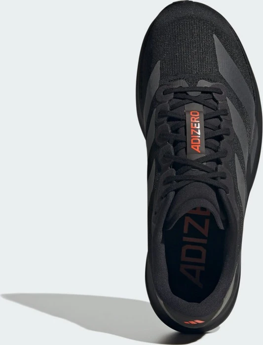 adidas Adizero Evo SL core black/grey four/impact orange (Herren)