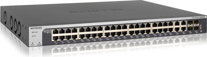 Netgear ProSAFE XS700 Rackmount 10G Smart Switch, 44x RJ-45, 4x SFP+