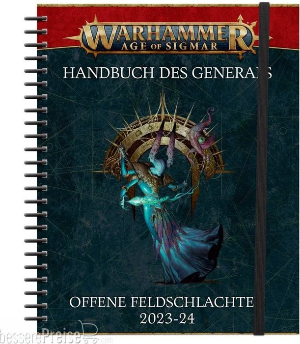 Games Workshop Warhammer Age of Sigmar - Handbuch des Generals Offene Feldschlachten 2023-24