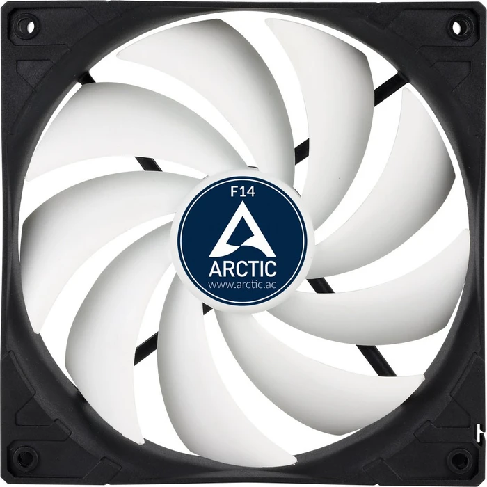 ARCTIC F14 schwarz/weiß, 140mm, 5er-Pack