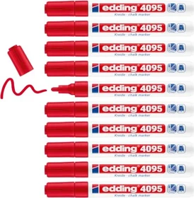 edding 4095 Kreidemarker rot, 10er-Pack