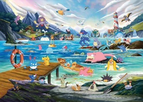 Ravensburger Pokémon - Vaporeon and Temperate Marine