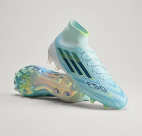 adidas F50 Sparkfusion Elite Mid almost blue/dusky petrol/hi-res yellow (Damen)