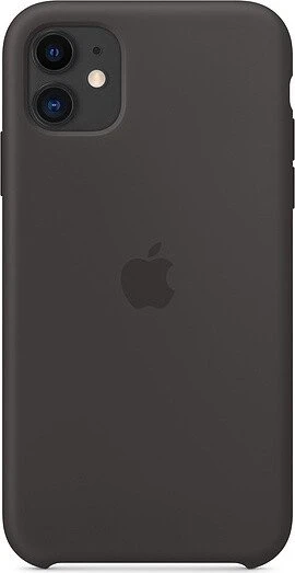 Apple Silikon Case für iPhone 11 schwarz