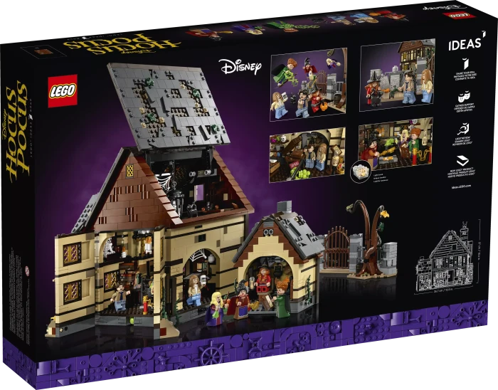 LEGO Ideas - Disney Hocus Pocus: Das Hexenhaus der Sanderson-Schwestern
