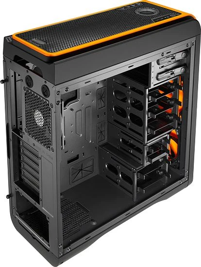 AeroCool DS 200 Orange Edition, schallgedämmt