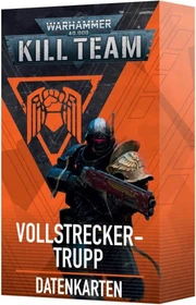 Games Workshop Warhammer 40.000 Kill Team: Datenkarten Vollstreckertrupp