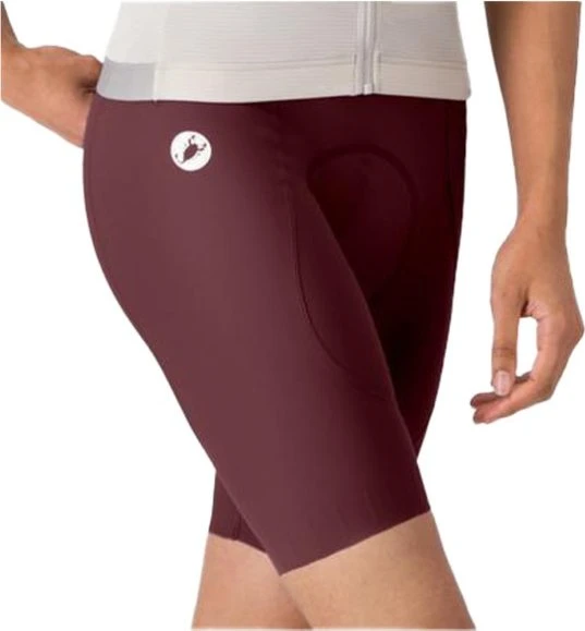 Castelli Espresso 2 Short Fahrradhose kurz deep bordeaux (Damen)
