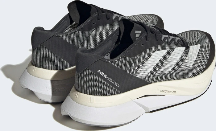 adidas Adizero Boston 12 core black/cloud white/carbon (Damen)