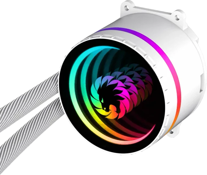 GameMax IceBurg 120mm WH, weiß