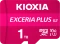 KIOXIA EXCERIA PLUS G2, microSD UHS-I U3, A1, V30 Vorschaubild