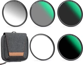 K&F Concept Nano-X Magnetisches Graufilter-Set (GND8, ND8, ND64,ND1000) 82mm