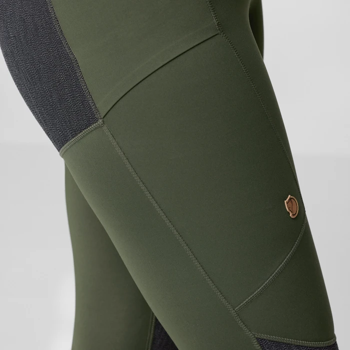 Fjällräven Abisko Trekking Tights HD Hose lang deep forest (Damen)