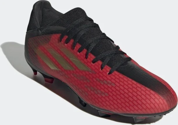 adidas X Speedflow.3 FG vivid red/gold metallic/core black (Herren)