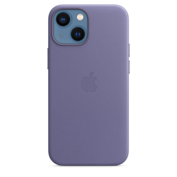 Apple Leder Case mit MagSafe für iPhone 13 Mini Wisteria